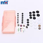61-Piece Button Repair Kit - Small Box (166x88x23mm)