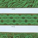 Emerald green Christmas ribbon with wire edge
