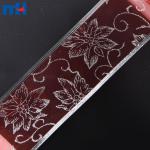 Parlak gümüş kablolu Noel şeritleri