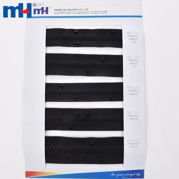#7 Cerniera in nylon impermeabile O/E, N/L Cerniera per pollice 80 cm