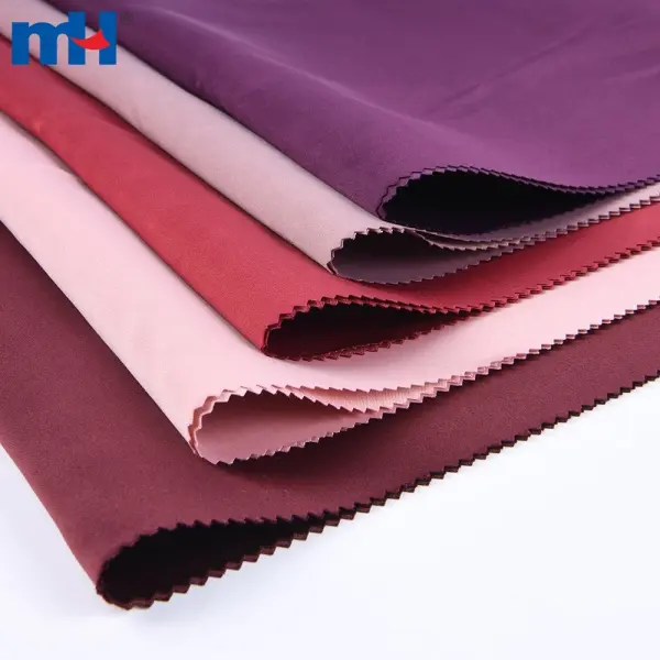 Tecido 100% poliéster acetinado 75D * 150D, 80gsm, largura 150cm