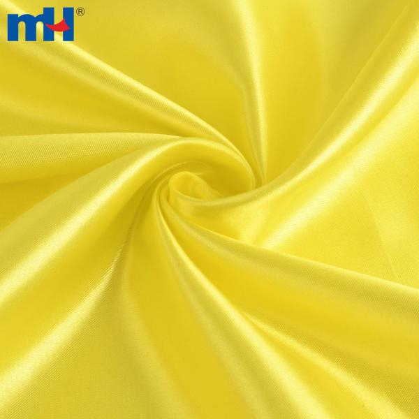Material de cetim de seda de poliéster 75D * 150D 87gsm atacado