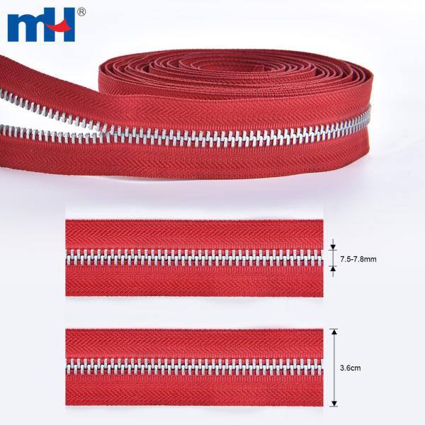 Hurtownia aluminiowych rolek zamków błyskawicznych 8 #