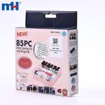 Sewing Kit with Magnifying Glass, 85 Pieces - Small Box (120 x 120 x 29 mm)