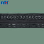 Fascia elastica nera premium per lavorare a maglia