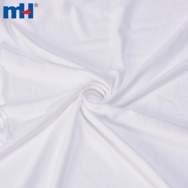 Tissu tricoté en jersey spandex teint de haute qualité
