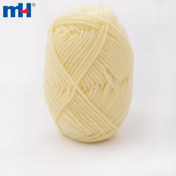 Thick acrylic yarn for knitting