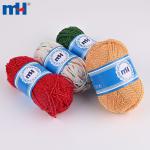 Metallic acrylic blend sewing yarn