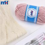 Metallic acrylic blend sewing yarn