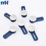 Retractable jeans button