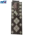 Diseño de bordado faroi agbada liso