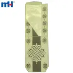 Diseño de bordado faroi agbada liso