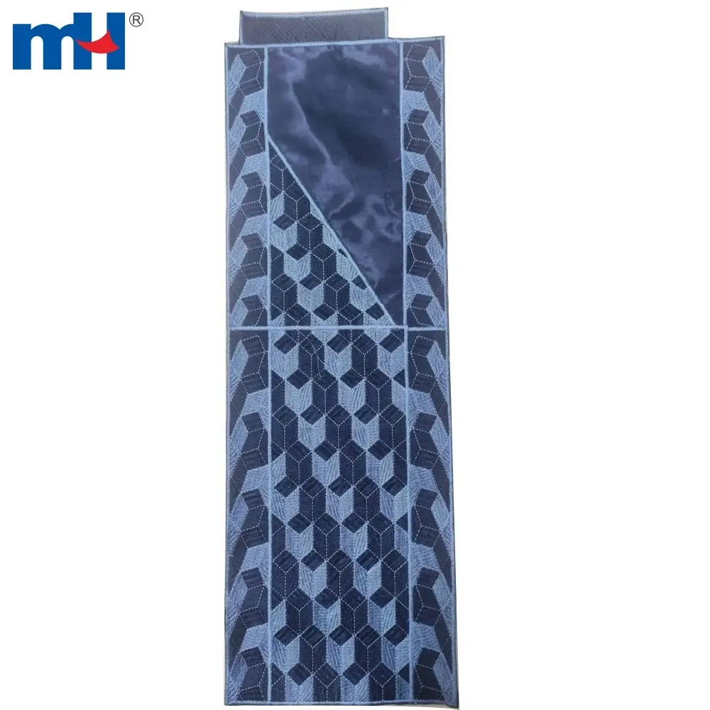 Diseño de bordado faroi agbada liso