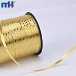 5mm balloon string ribbon with gold wire