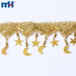 Venta al por mayor decoración de abalorios de lentejuelas de 7 cm.