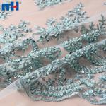 Wholesale sequin and beaded lace dress fabric