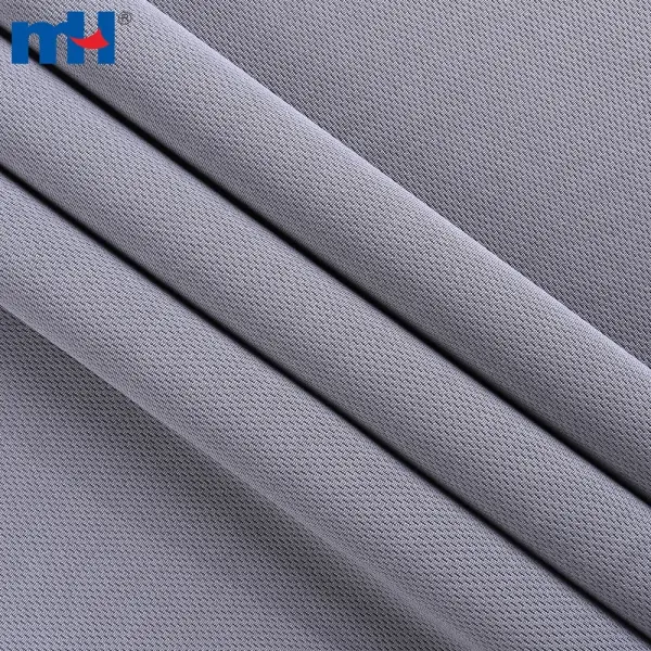 Çin polyester kuş gözü örgü kumaş tedarikçisi