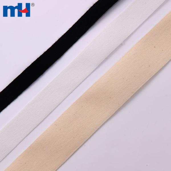 Cotton label tape for clothing