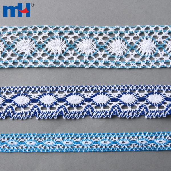 Pizzo all'uncinetto in cotone