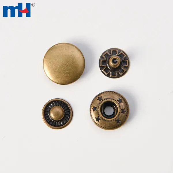 Snap button for male and female