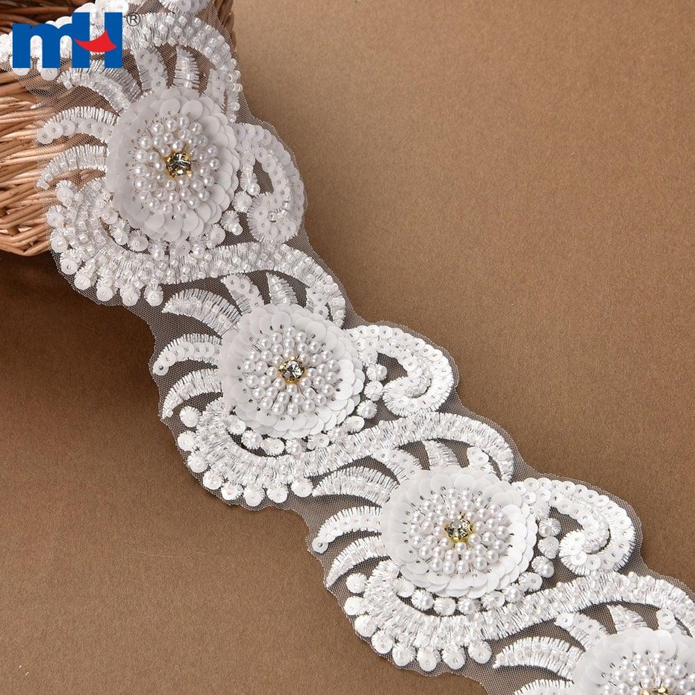 Nastro in pizzo da sposa
