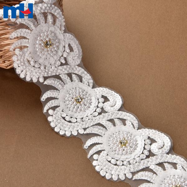 Nastro in pizzo da sposa