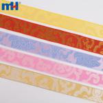 Cintas jacquard bordadas