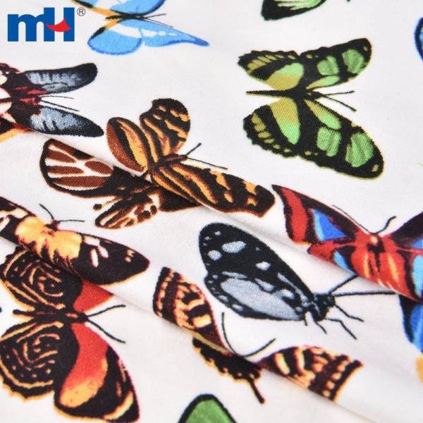 Printed 4 way stretch fabric