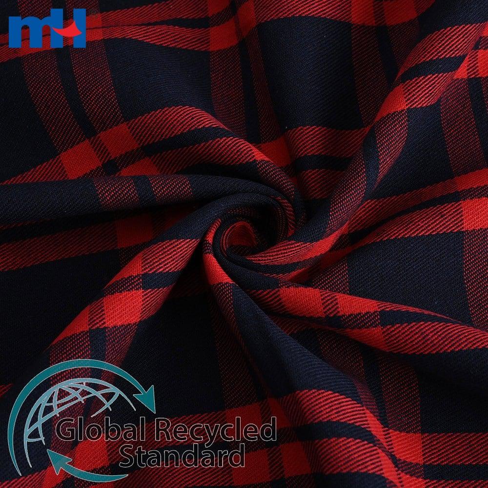 21S*21S 160gsm GRS Camisa Kumaş