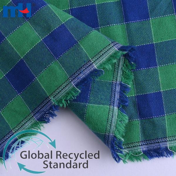 21S*21S 160gsm GRS Camisa Kumaş