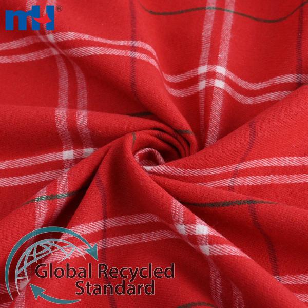 21S*21S 160gsm GRS Camisa Kumaş