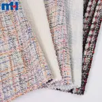 Tweed and boucle fabric
