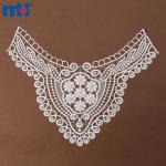 Embroidered lace collar