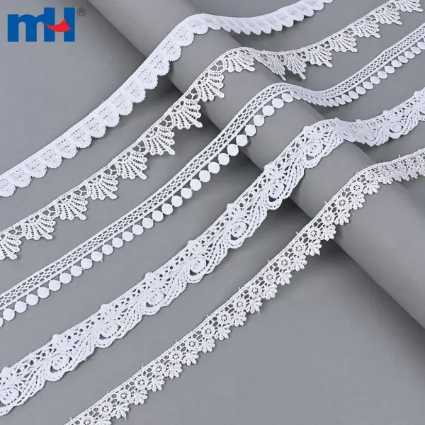 Chemical lace embroidery