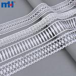 Decoración de encaje químico para vestido.