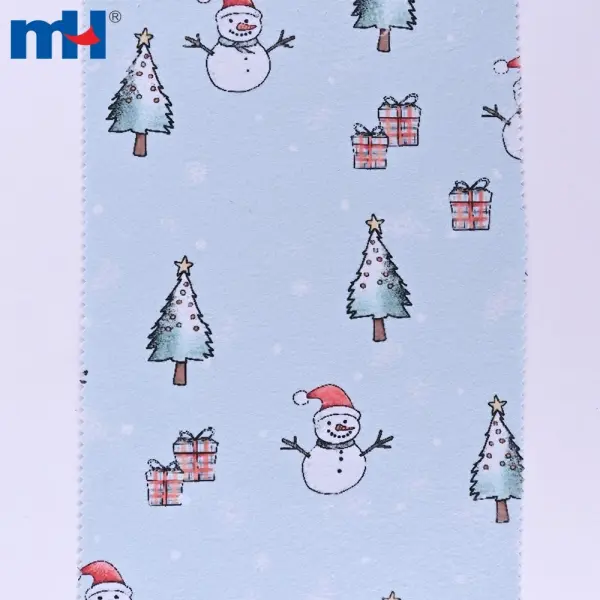 Dokunmamış keçe kumaştan yapılmış Noel temalı baskılar