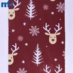 Dokunmamış keçe kumaştan yapılmış Noel temalı baskılar