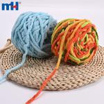 Thick chenille threads