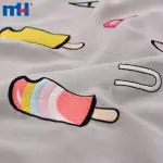Вишита шифонова тканина