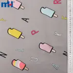 Вишита шифонова тканина