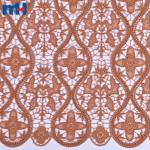 Guipure lace fabric