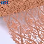 Guipure lace fabric