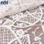 Tığ işi örgü dantel kumaş