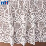 Tığ işi örgü dantel kumaş