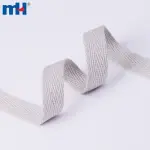 Tracolla per borsa in tela con nastro di cotone a zigzag