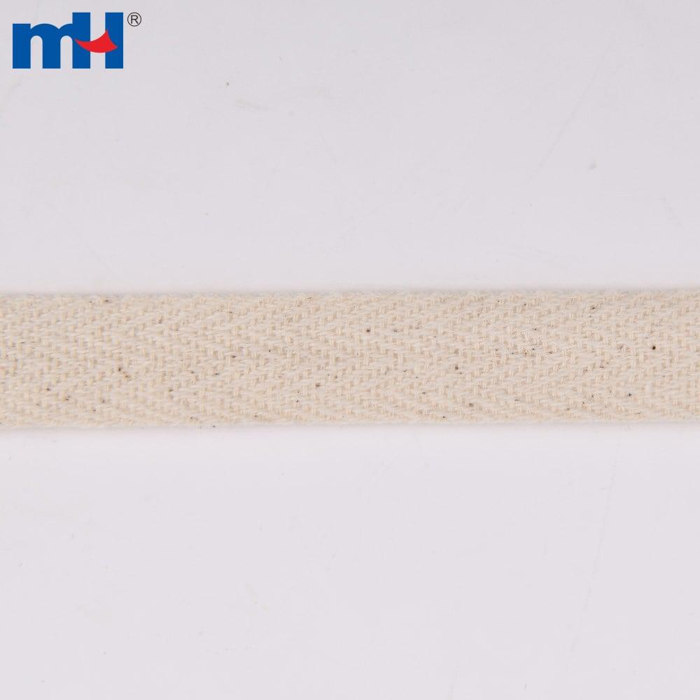 Cotton mesh ribbon with zigzag pattern for women's clothing