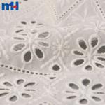 %100 pamuk işlemeli dantel kumaş