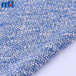 Tessuto tweed di cotone e poliestere tinto in filo