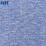 Tessuto tweed di cotone e poliestere tinto in filo
