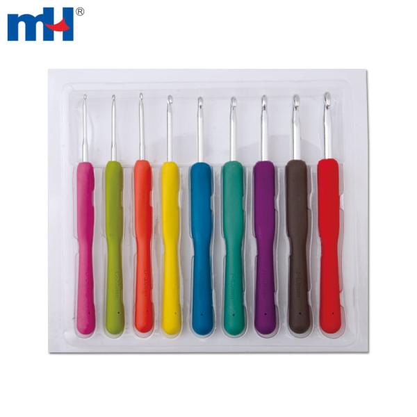 TPR aluminum crochet hook